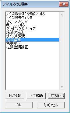 Aviutl フィルタの順序とは おすすめ設定方法について Aviutlの易しい使い方