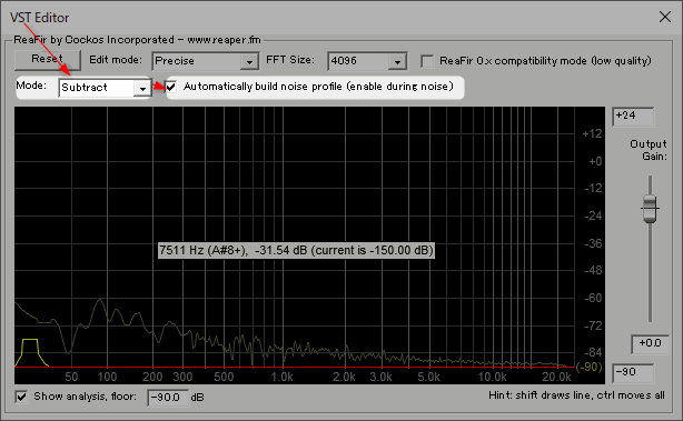 Aviutl 動画音声のホワイトノイズを除去する方法 Aviutlの易しい使い方