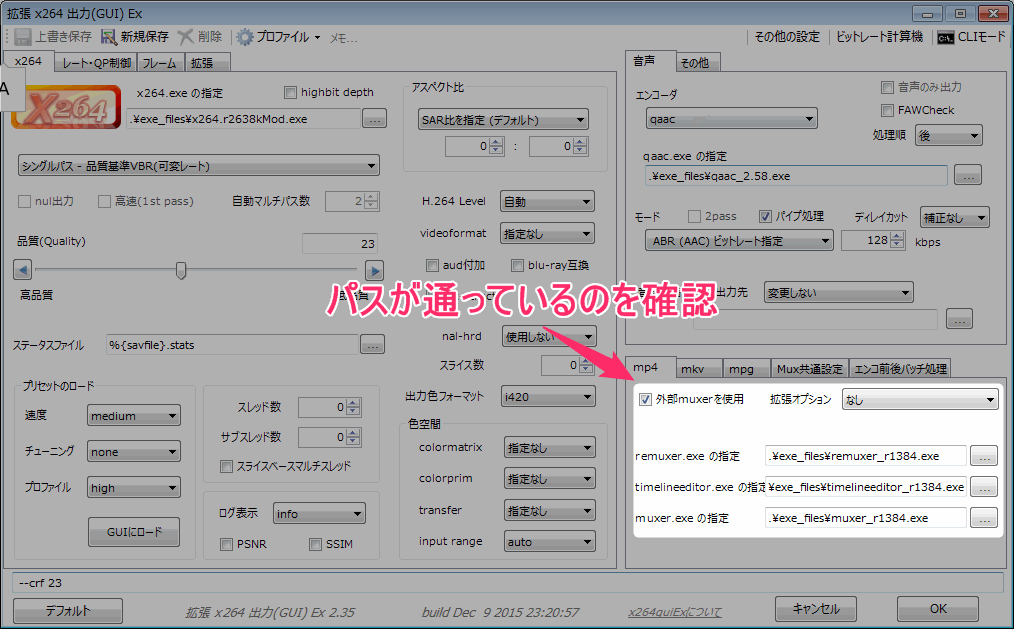 X264guiexの色々なエラーの原因と対策 エンコ失敗 Aviutlの易しい使い方