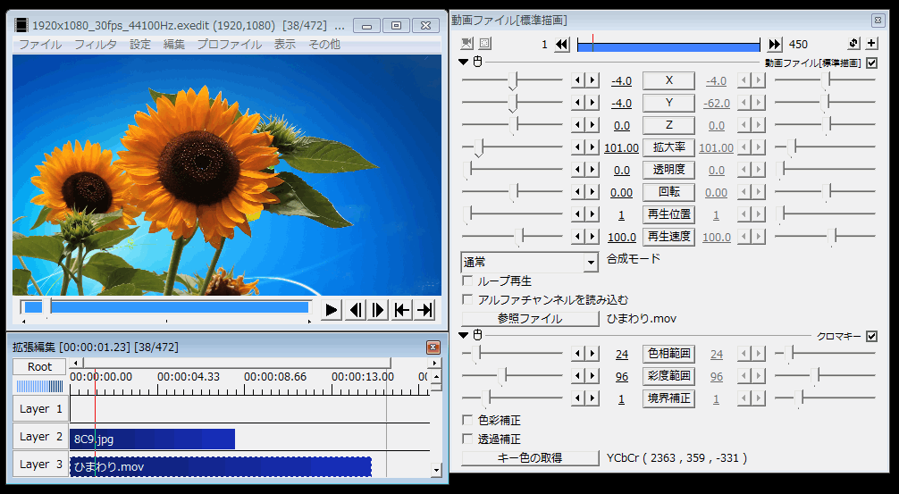 Aviutl 動画背景の作り方 透過方法 切り抜き方法とか色々まとめ Aviutlの易しい使い方