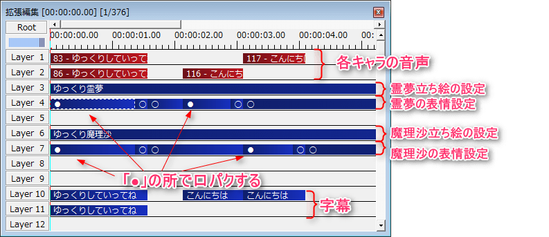 ゆっくり キャラ素材スクリプトの使い方と設定 2 2 ゆっくり